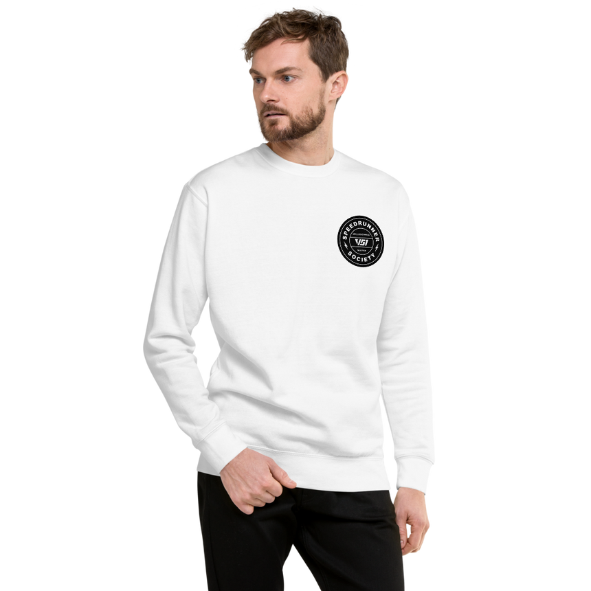 V51 LIMITED EDITION Speedrunner Society Badge Logo Sweatshirt