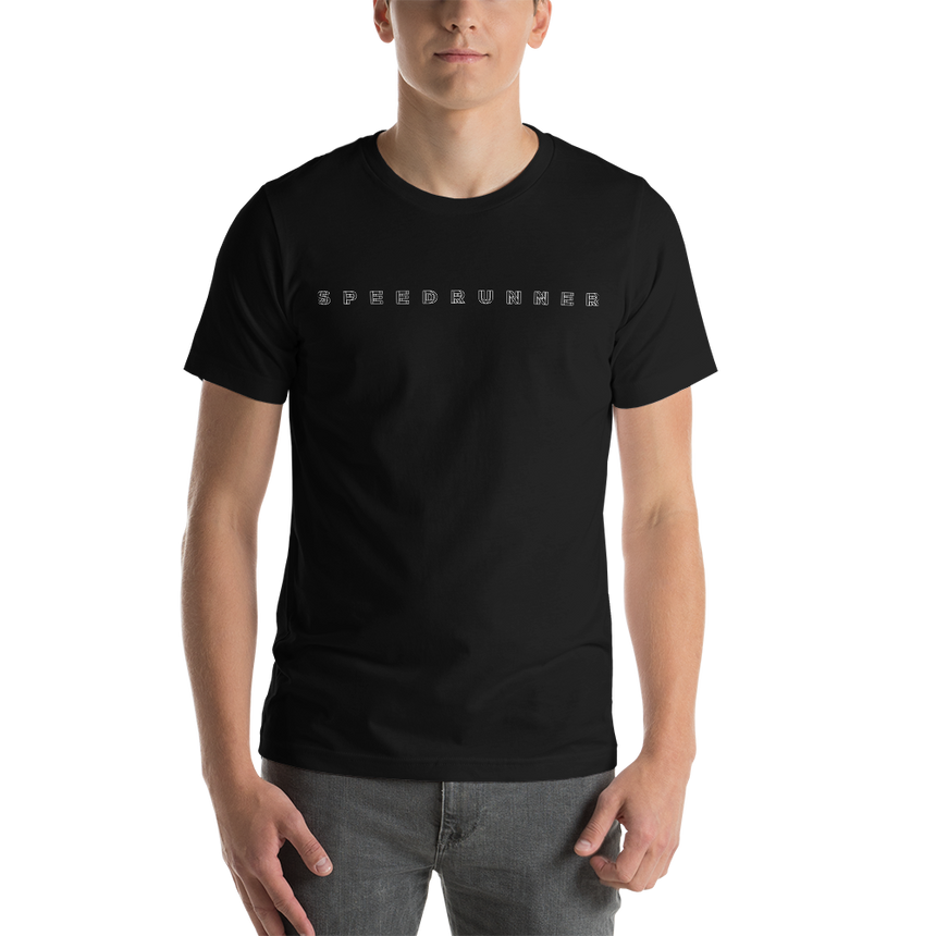 Speed Runner Classic Black Tee V51 Digital